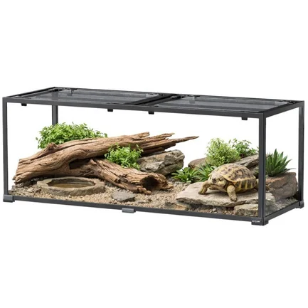 Тераріум Repti-Zoo Super Vision 360 120x45x45 см (RKE1204545) - скляний тераріум для рептилій та амфібій: додаткове фото 2