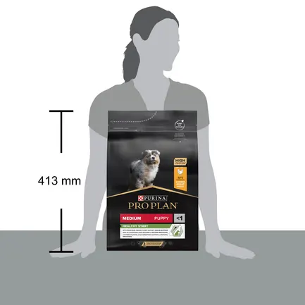 Сухий корм PRO PLAN Medium Puppy <1 Healthy Start для цуценят середніх порід з куркою 3 кг: додаткове фото 5