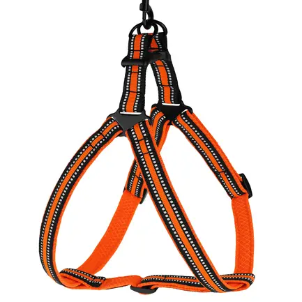 Шлея для Собак BronzeDog Mesh Стандарт Помаранчевий L: додаткове фото 2