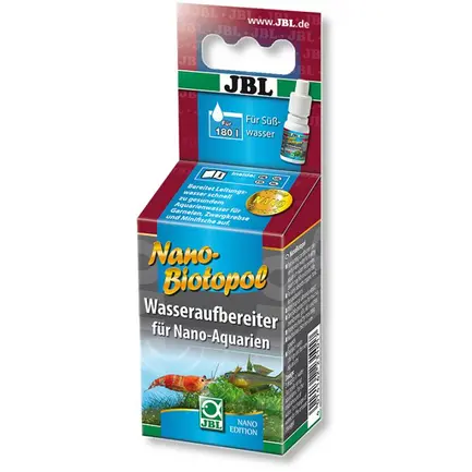 JBL NanoBiotopol Кондиціонер для невеликих прісноводних акваріумів, 15 мл.