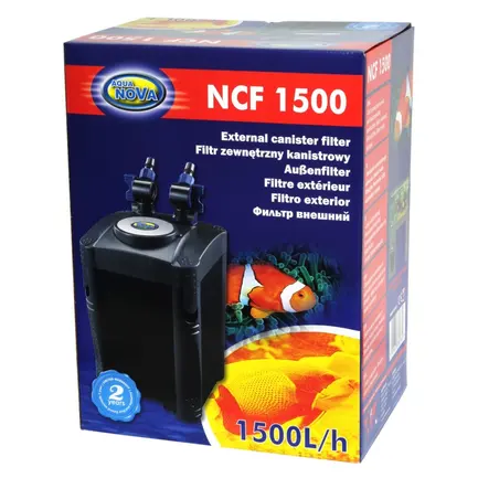 Зовнішній фільтр Aqua Nova до 600л. 1500л/год (NCF-1500) — Фото 5