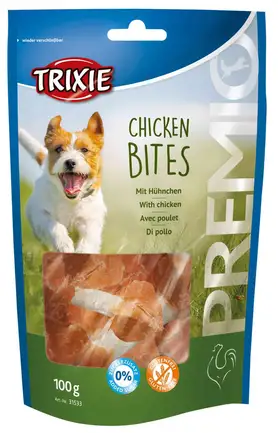 Ласощі Trixie Premio Chicken Bites для собак, курка, 100 г