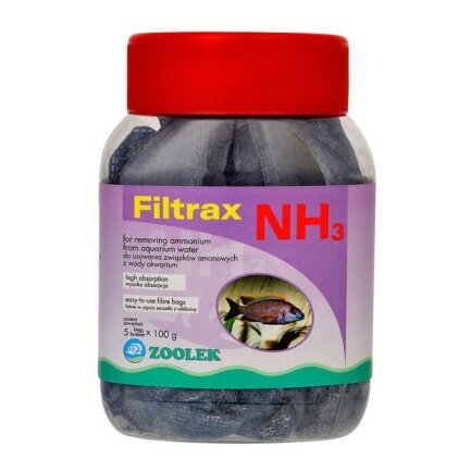 Наповнювач для видалення NH3 Zoolek Filtrax NH3 5х100г (3058)