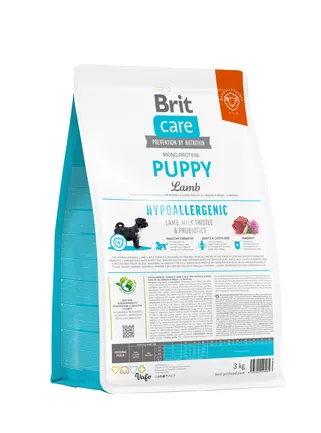 Сухий корм Brit Care Dog Hypoallergenic Puppy для цуценят, гіпоалергенний з ягням, 3 кг: додаткове фото 3