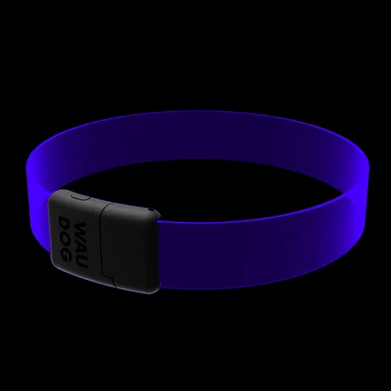 Нашийник для собак з підсвічуванням WAUDOG LED, RGB, Type-C, регульований, Ш 25 мм, Дов 60 см: додаткове фото 7