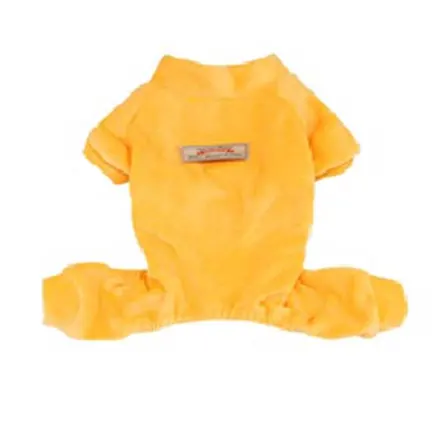 Костюм Dobaz Royal velour велюровий, для собаки, лимон, M