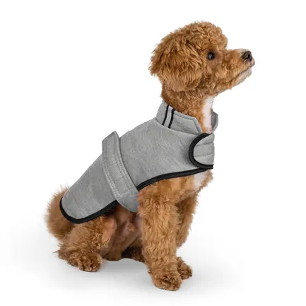 Накидка для собак BARKSI Сіра S