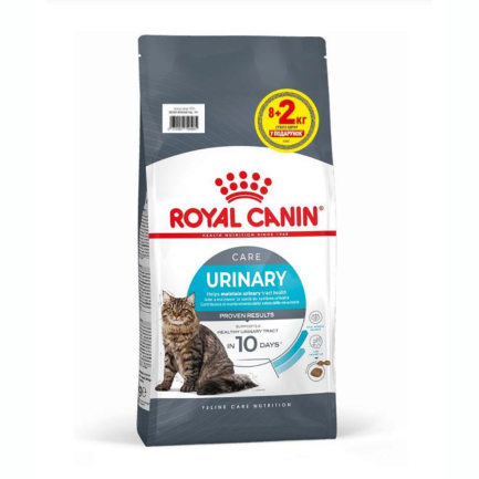 Сухий корм Royal Canin URINARY CARE для котів всіх порід 8кг +2 кг