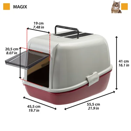 Ferplast MAGIX Туалет закритий: додаткове фото 2