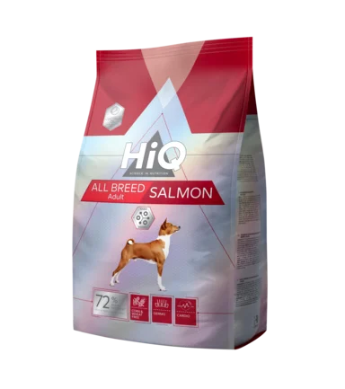 HiQ All Breed Adult Salmon Сухий корм для дорослих собак всіх порід з лососем, 2,8 кг