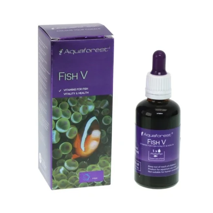 Вітаміни для риб Aquaforest Fish V 50мл (731539): додаткове фото 2