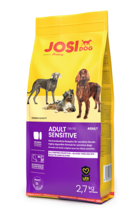 Сухий корм для собак JosiDog Adult Sensitive 2,7 кг