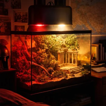 Світильник подвійний Terrario DUORAY 2.0 E27 2x60W для тераріуму: додаткове фото 2