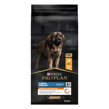 Сухий корм PRO PLAN Large Robust Adult 2+ Everyday Nutrion для дорослих собак великих порід масивної статури з куркою 14 кг: додаткове фото 2