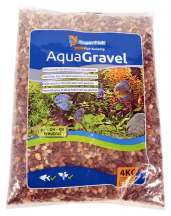 Акваріумний гравій SF AQUA GRAVEL DARK 3-6 MM 4 KG (A8050115): додаткове фото 2