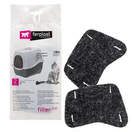 Ferplast L137 FILTER F/BILL-MAXI BILL Запасні фільтри з активованим вугіллям