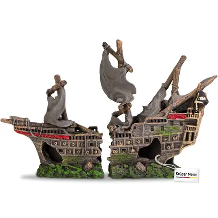 Декорація піратський корабель Kruger Meier Pirate Ship 25x6x16см (251017): додаткове фото 6