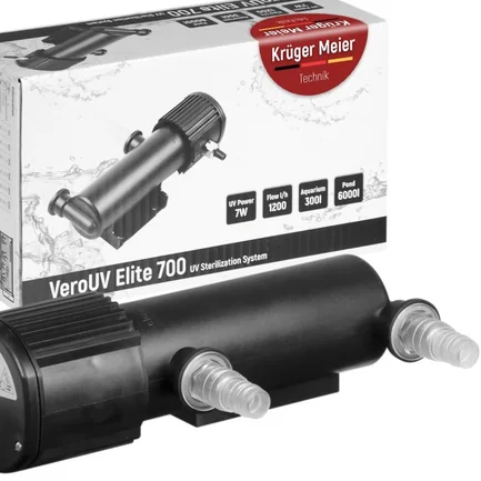 Стерилізатор Kruger Meier VeroUV Elite 700 7W для акваріумів до 300 л і ставків до 6000 л: додаткове фото 7