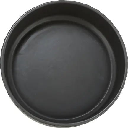 Миска Trixie для собак, чорна, 400 мл, d:13 см (керамічна): додаткове фото 2