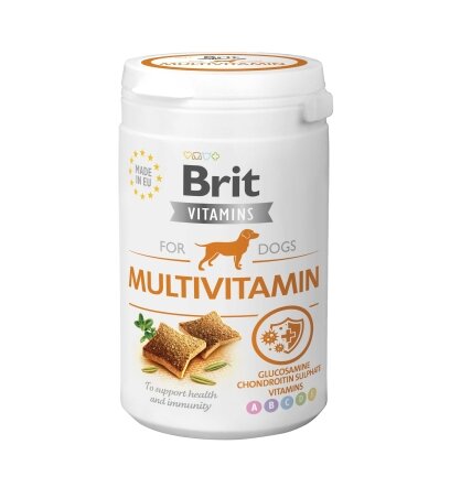 Вітаміни для собак Brit Vitamins Multivitamin для здоров&#039;я, 150 г