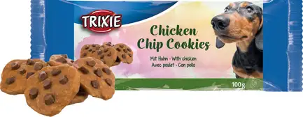 Ласощі Trixie Chicken Chip Cookies для собак, печиво з куркою 100 г