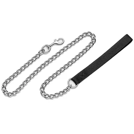 Coastal Titan Chain Dog Leash КОСТАЛ ПОВІДЕЦЬ-ЛАНЦЮЖОК для собак, ланка 2мм Чорний