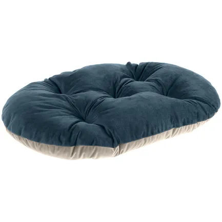 Ferplast PRINCE 45/2 CUSHION BLUE-BEIGE Подушка-підстилка двостороння,синьо-бежева