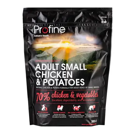 Сухий корм Profine Adult Small для дорослих собак дрібних порід, з куркою та картоплею, 300 г: додаткове фото 3