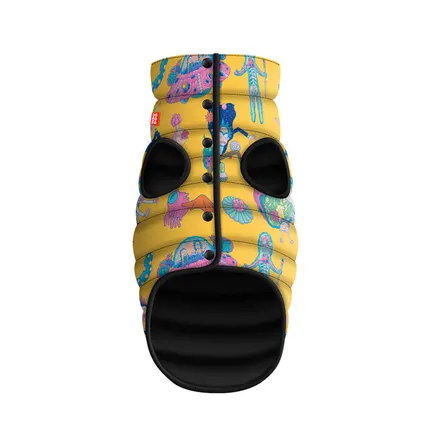 Курточка для собак WAUDOG Clothes малюнок "Рік та Морті 3", M40, В 63-67 см, С 39-43 см
