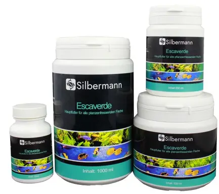 Корм Silbermann Escaverde 500 ml (SIMS122) пластівці спіруліни для морських та прісноводних акваріумних риб