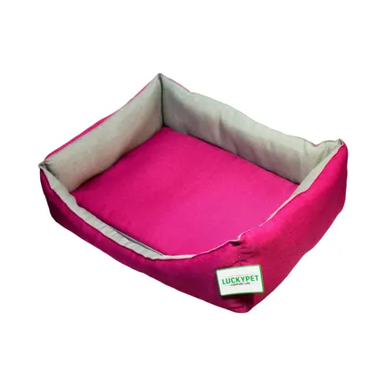 Лежак Тобі №1 Фуксія Lucky Pet, 40х50х16