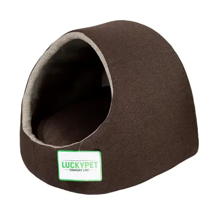 Будка Руді №1 Коричневий Lucky Pet, 36х37х32