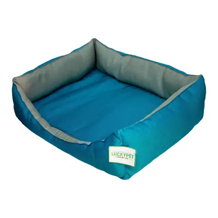 Лежак Тобі №4 Бірюза Lucky Pet, 60х90х22