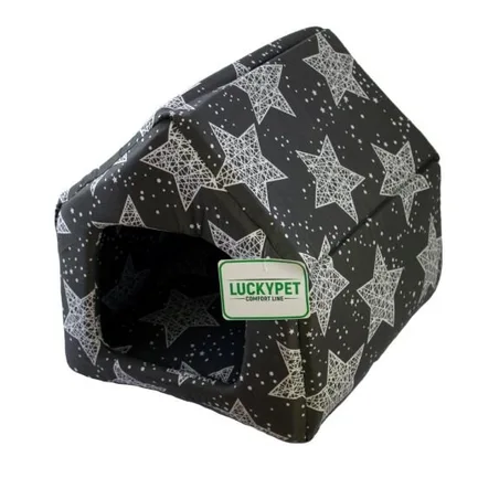 Будиночок Джессі №3 Сірий Lucky Pet, 38x48x43