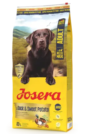 Сухий корм для собак Josera Duck & Sweet Potato Adult Medi/Maxi 12,5 кг