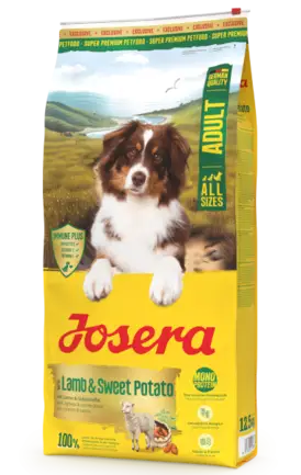 Корм для собак Josera Lamb & Sweet Potato Adult All Sizes (Lamm & Batate) 12,5 кг