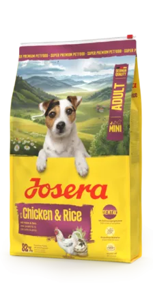 Корм для собак Josera Mini Adult Chicken & Rice (Miniwell) 10 кг