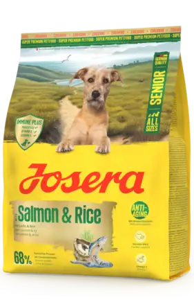 Корм для собак Josera Senior Salmon & Rice All Sizes (SeniorPlus) 0,9 кг
