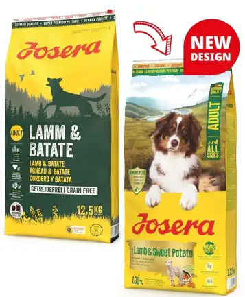 Корм для собак Josera Lamb & Sweet Potato Adult All Sizes (Lamm & Batate) 12,5 кг: додаткове фото 2