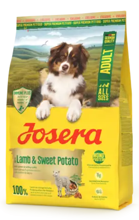 Корм для собак Josera Lamb & Sweet Potato Adult All Sizes (Lamm & Batate) 0,9 кг