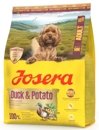 Корм для собак Josera Mini Duck & Potato 900 г
