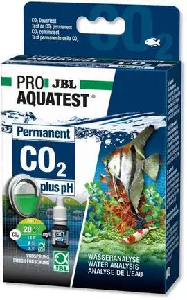 Постійний тест JBL ProAquaTest CO2-pH Permanent, для визначення pH і CO2 в прісноводних акваріумах