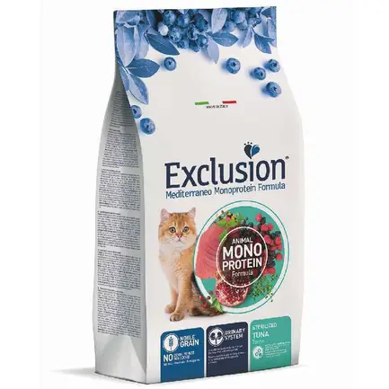 Exclusion Sterilized Tuna корм для стерилізованих котів з тунцем 300 г