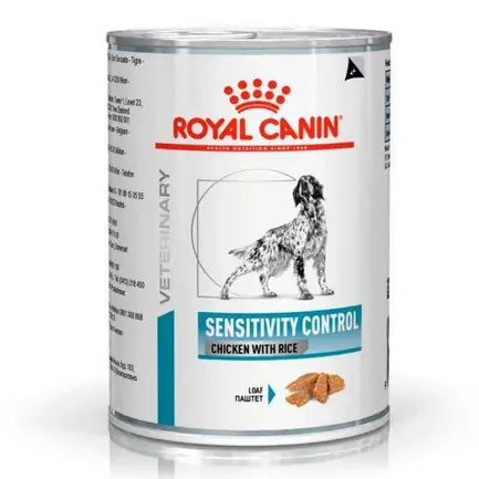 Дієтичний вологий корм Royal Canin SENSITIVITY CONTROL DOG CHICKEN (паштет) для собак 420 г