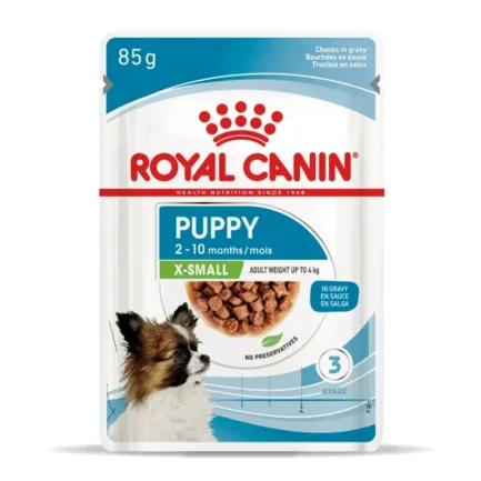 Вологий корм Royal Canin XSMALL PUPPY для цуценят всіх порід 85 г