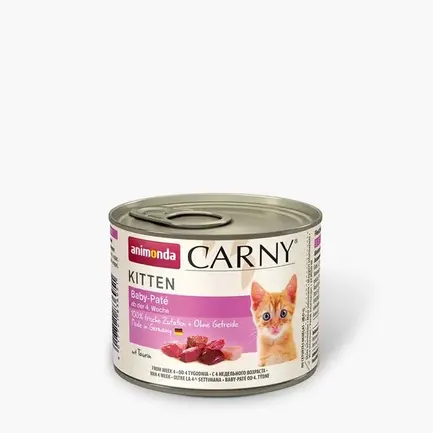 Вологий корм Animonda Carny Baby-Paté для кошенят, 200 г