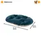 Ferplast PRINCE 65/6 CUSHION BLUE-BEIGE Подушка-підстилка двостороння,синьо-бежева — Фото 9