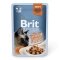 Вологий корм Brit Premium Cat Pouch для котів, філе індички в соусі, 85 г — Фото 4