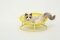 Складаний лежак для домашніх тварин MISOKO Pet bed round, 45x45x22 cm, yellow — Фото 7