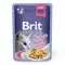 Вологий корм Brit Premium Cat Pouch для котів, філе курки в желе, 85 г — Фото 4